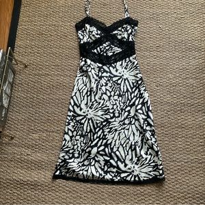 Vintage Betsey johnson lace slip dress